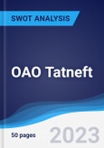 OAO Tatneft - Strategy, SWOT and Corporate Finance Report- Product Image