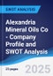 Alexandria Mineral Oils Co - Company Profile and SWOT Analysis - Product Thumbnail Image