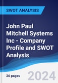 John Paul Mitchell Systems Inc - Company Profile and SWOT Analysis- Product Image
