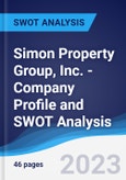 Simon Property Group, Inc. - Company Profile and SWOT Analysis- Product Image
