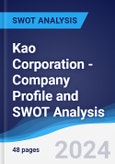 Kao Corporation - Company Profile and SWOT Analysis- Product Image