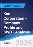 Kao Corporation - Company Profile and SWOT Analysis- Product Image