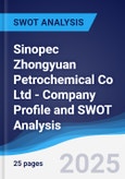 Sinopec Zhongyuan Petrochemical Co Ltd - Company Profile and SWOT Analysis- Product Image