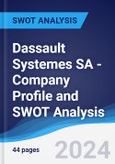 Dassault Systemes SA - Company Profile and SWOT Analysis- Product Image