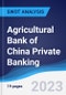 Agricultural Bank of China Private Banking - Strategy, SWOT and Corporate Finance Report - Product Thumbnail Image