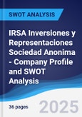 IRSA Inversiones y Representaciones Sociedad Anonima - Company Profile and SWOT Analysis- Product Image