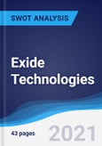Exide Technologies - Strategy, SWOT and Corporate Finance Report- Product Image
