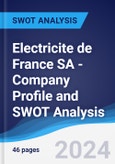 Electricite de France SA - Company Profile and SWOT Analysis- Product Image