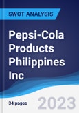 Pepsi-Cola Products Philippines Inc - Strategy, SWOT and Corporate Finance Report- Product Image