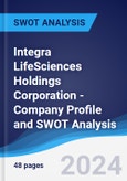 Integra LifeSciences Holdings Corporation - Company Profile and SWOT Analysis- Product Image