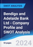 Bendigo and Adelaide Bank Ltd - Company Profile and SWOT Analysis- Product Image