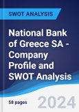 National Bank of Greece SA - Company Profile and SWOT Analysis- Product Image