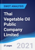 Thai Vegetable Oil Public Company Limited - Strategy, SWOT and Corporate Finance Report- Product Image