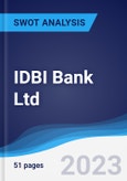IDBI Bank Ltd - Strategy, SWOT and Corporate Finance Report- Product Image