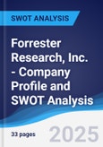 Forrester Research, Inc. - Company Profile and SWOT Analysis- Product Image