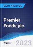 Premier Foods plc - Strategy, SWOT and Corporate Finance Report- Product Image