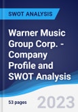 Warner Music Group Corp. - Company Profile and SWOT Analysis- Product Image