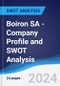 Boiron SA - Company Profile and SWOT Analysis - Product Thumbnail Image
