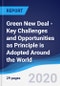 Green New Deal - Key Challenges and Opportunities as Principle is Adopted Around the World - Product Thumbnail Image