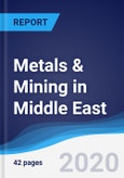 Metals & Mining in Middle East- Product Image