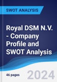Royal DSM N.V. - Company Profile and SWOT Analysis- Product Image