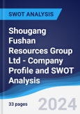 Shougang Fushan Resources Group Ltd - Company Profile and SWOT Analysis- Product Image