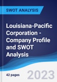 Louisiana-Pacific Corporation - Company Profile and SWOT Analysis- Product Image