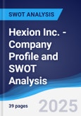 Hexion Inc. - Company Profile and SWOT Analysis- Product Image