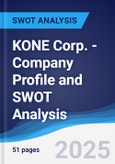 KONE Corp. - Company Profile and SWOT Analysis- Product Image
