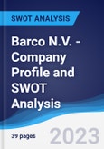 Barco N.V. - Company Profile and SWOT Analysis- Product Image