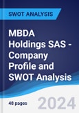 MBDA Holdings SAS - Company Profile and SWOT Analysis- Product Image
