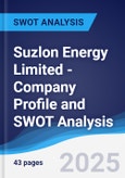 Suzlon Energy Limited - Company Profile and SWOT Analysis- Product Image