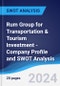 Rum Group for Transportation & Tourism Investment - Company Profile and SWOT Analysis - Product Thumbnail Image