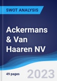 Ackermans & Van Haaren NV - Strategy, SWOT and Corporate Finance Report- Product Image