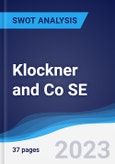 Klockner & Co SE - Strategy, SWOT and Corporate Finance Report- Product Image