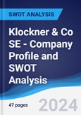 Klockner & Co SE - Company Profile and SWOT Analysis- Product Image