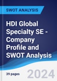HDI Global Specialty SE - Company Profile and SWOT Analysis- Product Image