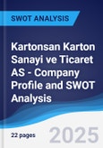 Kartonsan Karton Sanayi ve Ticaret AS - Company Profile and SWOT Analysis- Product Image