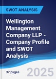 Wellington Management Company LLP - Company Profile and SWOT Analysis- Product Image