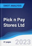 Pick n Pay Stores Ltd - Strategy, SWOT and Corporate Finance Report- Product Image