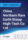 China Northern Rare Earth Group High-Tech Co Ltd - Strategy, SWOT and Corporate Finance Report- Product Image