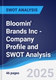 Bloomin' Brands Inc - Company Profile and SWOT Analysis- Product Image