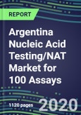 2020 Argentina Nucleic Acid Testing/NAT Market for 100 Assays: Supplier Shares and Strategies, Country Volume and Sales Segment Forecasts - Infectious and Genetic Diseases, Cancer, Forensic and Paternity Testing- Product Image