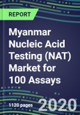 2020 Myanmar Nucleic Acid Testing (NAT) Market for 100 Assays: Supplier Shares and Strategies, Country Volume and Sales Segment Forecasts - Infectious and Genetic Diseases, Cancer, Forensic and Paternity Testing- Product Image