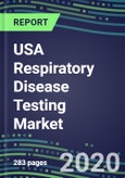2020 USA Respiratory Disease Testing Market: Shares and Segment Forecasts - Adenovirus, Coronavirus, Influenza, Legionella, Mononucleosis, Mycoplasma, Pneumonia, RSV, Tuberculosis- Product Image