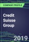 Credit Suisse Group: Performance, Capabilities, Goals and Strategies in the Global Financial Services Industry, 2019 - Product Thumbnail Image