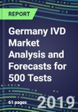 Germany IVD Market Analysis and Forecasts for 500 Tests: Supplier Shares by Test, Segmentation Forecasts, Competitive Intelligence, Technology Trends, Emerging Opportunities- Product Image
