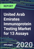 2020 United Arab Emirates Immunoprotein Testing Market for 13 Assays: Test Volume and Sales Forecasts, Competitive Strategies, Innovative Technologies, Instrumentation Review- Product Image