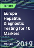 Europe Hepatitis Diagnostic Testing for 10 Markers: Supplier Shares and Sales Segment Forecasts for Immunodiagnostic and NAT Procedures-Hospitals, Blood Banks, Public Health Labs, Commercial Labs, Physician Offices- Product Image