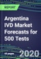 2020 Argentina IVD Market Forecasts for 500 Tests: Blood Banking, Cancer Diagnostics, Clinical Chemistry, Coagulation, Drugs of Abuse, Endocrine Function, Flow Cytometry, Hematology, Immunoproteins, Infectious Diseases, Molecular Diagnostics, TDM - Product Thumbnail Image